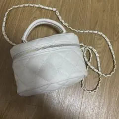 2Wayキルティングバニティ　ショルダーバッグ