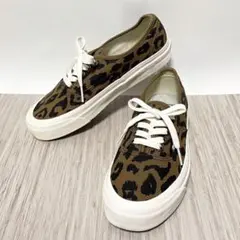 VANS authentic 44DX アナハイム レオパード ヒョウ柄