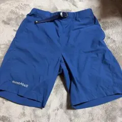 mont-bell キッズショートパンツ 130サイズ 青