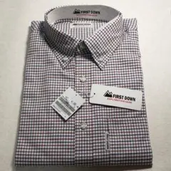 タグ付き メンズ 長袖シャツ チェック柄