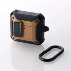 【新品】AirPods第4世代ケース 耐衝撃 MagSafe対応 カラビナ付☆7