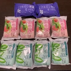 桃の葉　アロエ　ヒアルロン酸　石鹸　ペリカン