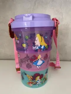 ディズニーリゾート 不思議の国のアリス 折り畳み3段ポップコーンバケット