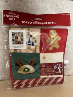 東京ディズニーリゾート ディズニー　クリスマス　ウォッシュタオル　2025