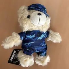 JMSDF 海上自衛隊 ベア キーホルダー ぬいぐるみのサムネイル