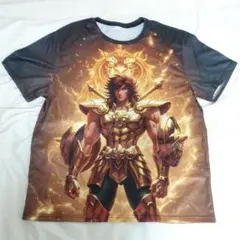 新品 XXL 聖闘士星矢 黄金聖闘士 ライブラ 天秤座 童虎 老師 Tシャツ