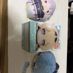 ホロライブ 風真いろは ひっかけフィギュア 星街すいせい　猫又おかゆ　ぬいぐるみ