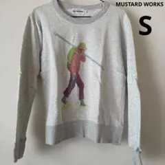 格安MUSTARD WORKS トレーナー【メンズSサイズ】美品