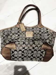 COACH シグネチャー トートバッグ ベージュ