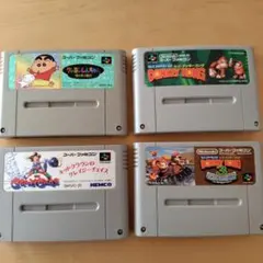 スーパーファミコン ゲームソフト 4本セット