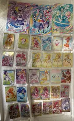 プリキュア　カード・シール　大量セット
