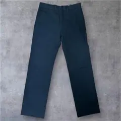 Gap メンズ スラックス ダークグレー ヘリンボーン