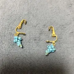 ブドウのイヤリング