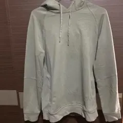 ルルレモン　ライトグリーン フード付きパーカー
