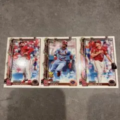 Toops MLB 2025 ホリデーセントルイス・カーディナルス 3枚セット