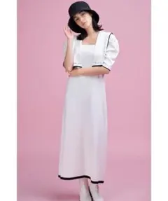 CELFORD セルフォード セーラーカラーニットワンピース