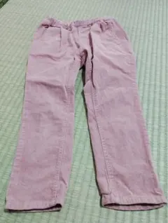 moujonjon 110cm ピンク コーデュロイパンツ