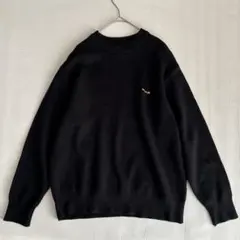 the fox collection クルーネックニット ブラック　Sサイズ