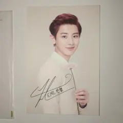 EXO チャニョル ポストカードNATURE REPUBLIC