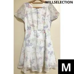 ウィルセレクション ワンピース 花柄 M