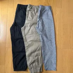 UNIQLOキッズ ロングパンツ 3本セット