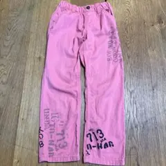 ジャンクストア　ピンク　ロングパンツ　120センチ