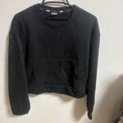 puma クロップド丈 トレーナー