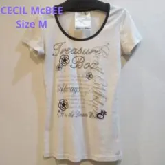 美品 CECIL McBEE セシルマクビー y2k Tシャツ M