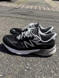 【限定値下げ中】【美品】【即日発送】New Balance 990 ブラックv6