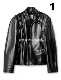 B*丸様 sacai レザージャケット ライダース サイズ2 黒 25aw sacai 25AW レザージャケットサカイレザージャケット - メルカリ