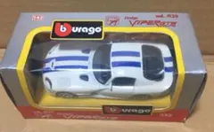 burago 1/43 ミニカー dodge viper GTS クーペ