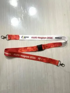 新品未使用　第20回アジア競技大会2026 ネックストラップ