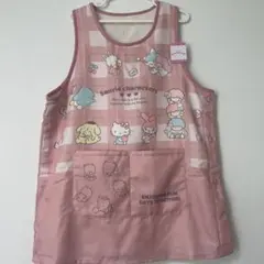 サンリオキャラクターズ　裏ボア　エプロン　保育士　M〜L 新品未使用　レトロ