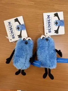 パペットスンスン ぬいぐるみマスコット winter ver. ノーマル　2個