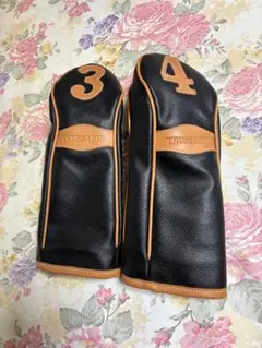 TRUSSARDI ゴルフヘッドカバー 3番 4番