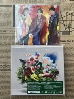 Mrs.GREEN APPLE 10 初回限定盤CD+DVD 特典ステッカー付