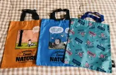 スヌーピー トートバッグ 3点セット