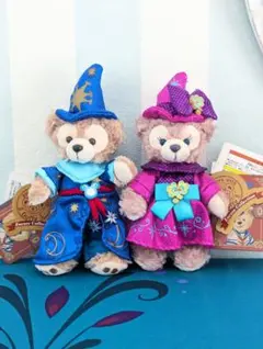 2015年の復刻版★10周年 ダッフィー & シェリーメイ　ぬいば