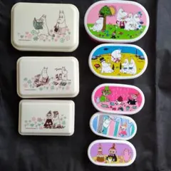ムーミン　タッパー　ランチボックス　入れ子式
