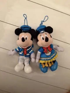 ドナパル 2024 ミッキー ミニーぬいぐるみバッジ　パルパルーザ ストラップ