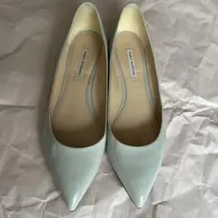 Fabio Rusconi ポインテッドトゥ フラットシューズ 38