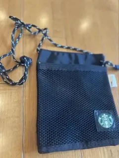 スターバックス　スタバ　サコッシュ　ブラック　黒　ボトルサコッシュ