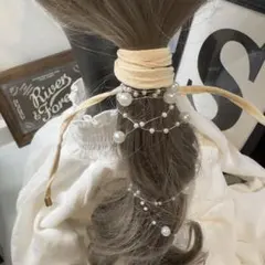 特価1点☆♡★ワイヤーポニー10変形自由おしゃれ髪飾りヘアアレンジ時短まとめ髪