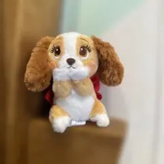 レディ ぬいぐるみキーチェーン LADY AND THE TRAMP 70TH