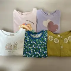 女の子　長袖カットソー　まとめ売り　保育園着