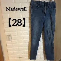 メイドウェルMadewell 【28】スキニーデニム デニムブルー