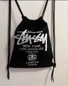 STUSSY ステューシー ナップサック ブラックのサムネイル