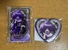 ドズル社　DMM くじ　ぼんじゅうる　ハート型　缶バッジ　アクスタ