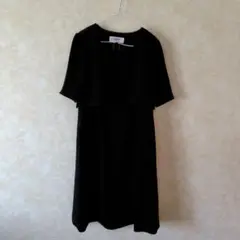 礼服　夏用　KANSAI FORMAL ブラックワンピース 15号