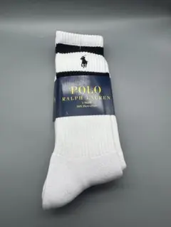 POLO RALPH LAUREN ホワイトソックス ２足セット 25-27cm